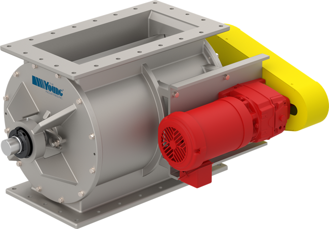 The Young Industries Extended Length Rotary Valve